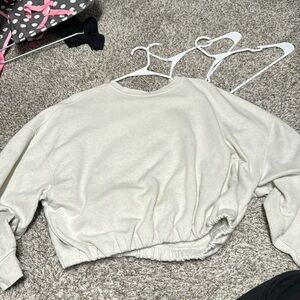 Nuuds sinched sweatshirt